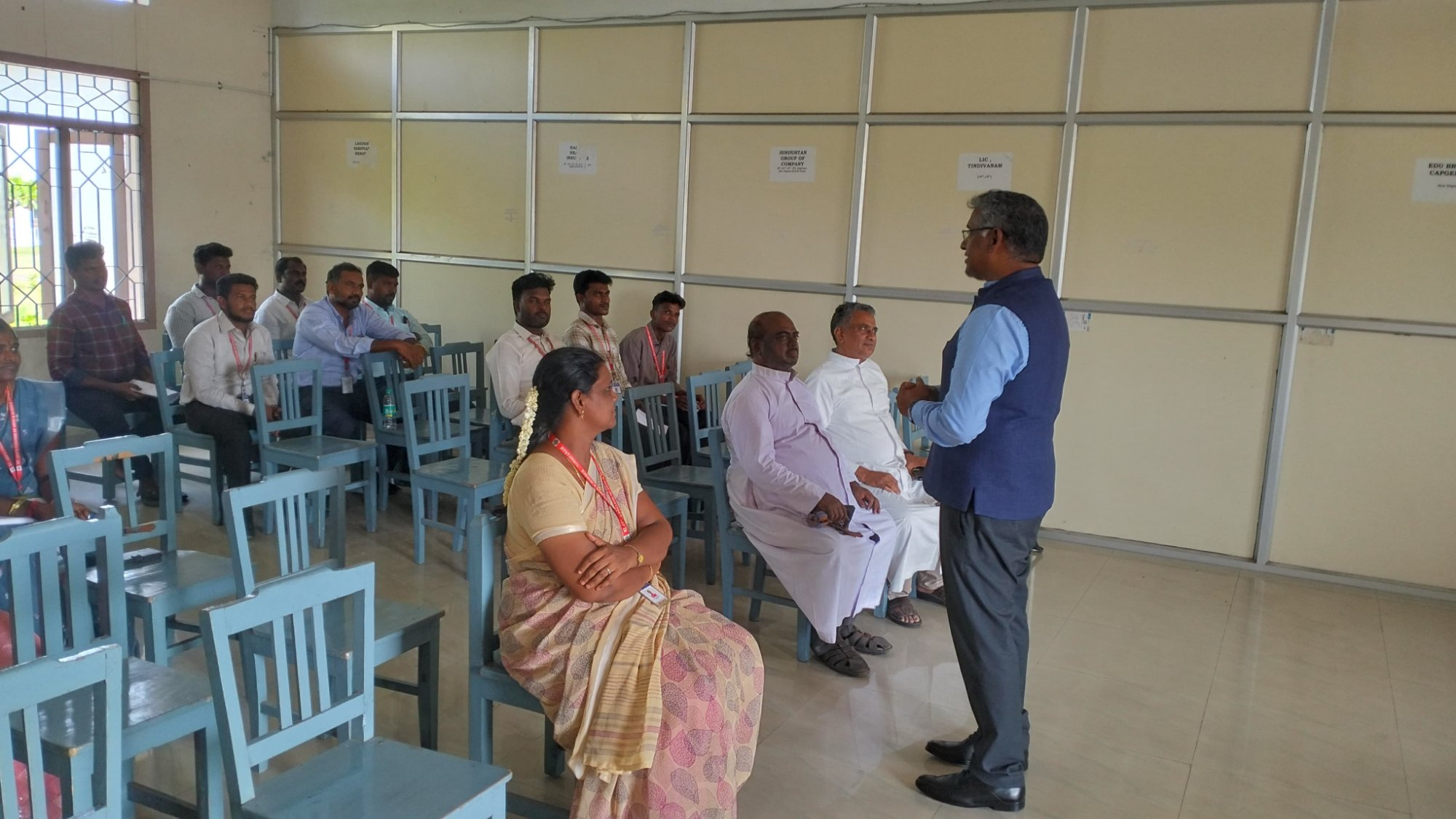 St. Ann's event photo — faculty workshop in progress